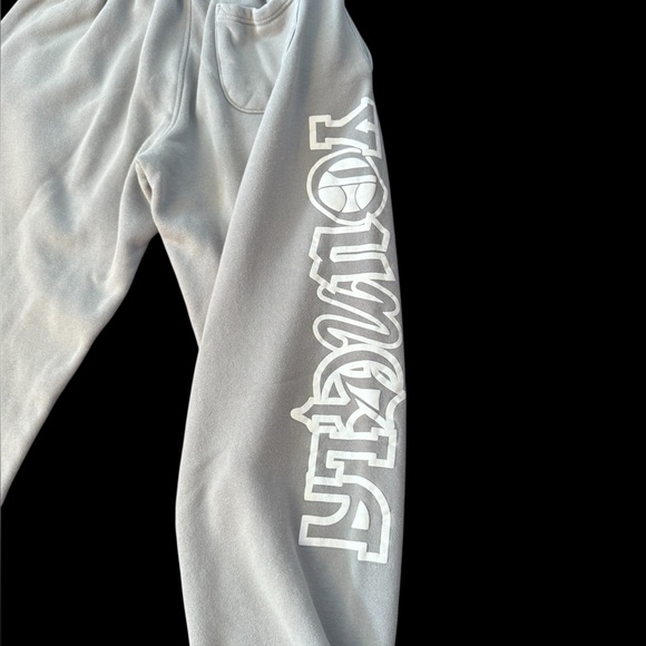 YoungLA 204 Immortal Killer Light Gray Joggers - Picture 7 of 9